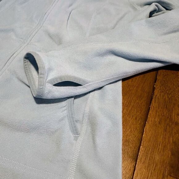 The North Face Jacket Womens Blue Fleece Full Zip Fleece TKA 100 Thumb Holes M - Picture 5 of 11